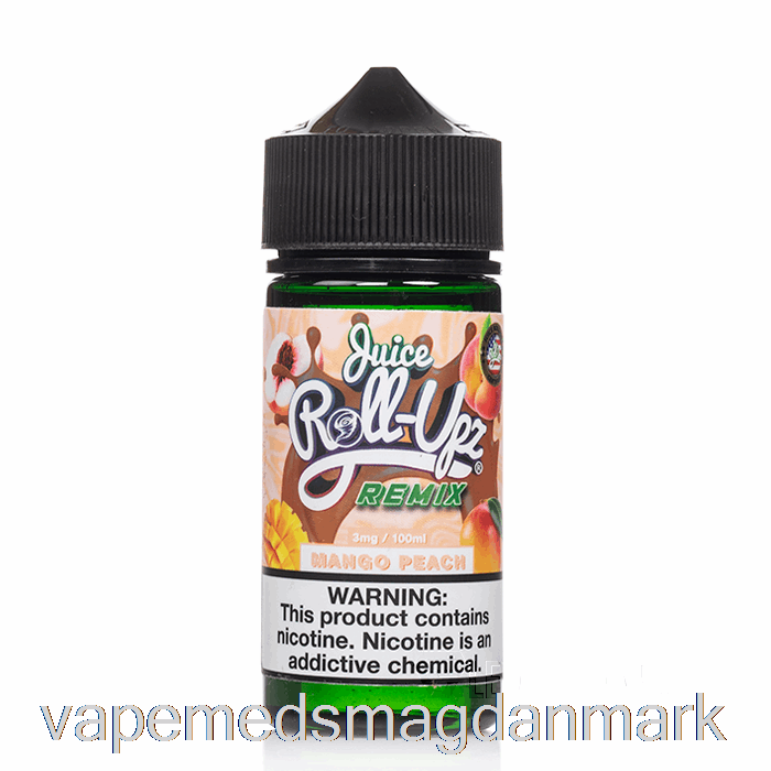 Vape Juice Mango Fersken - Juice Roll Upz Remix - 100ml 0mg